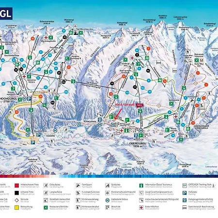 Haus Verwall Apart Otel Obergurgl
